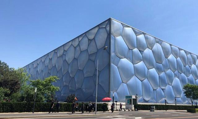 國家游泳館ETFE膜結 國家游泳館ETFE膜結