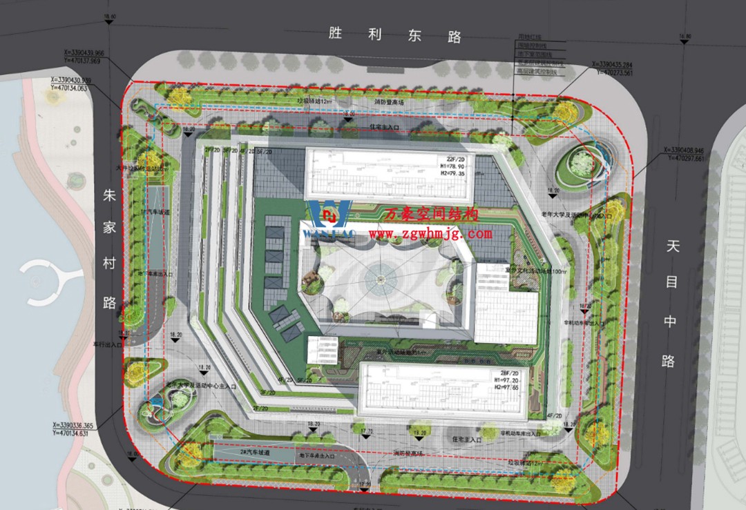 萬(wàn)豪2024第1標(biāo)-安吉縣昌碩小區(qū)地塊房產(chǎn)開發(fā)項(xiàng)目鋼結(jié)構(gòu)天幕工程