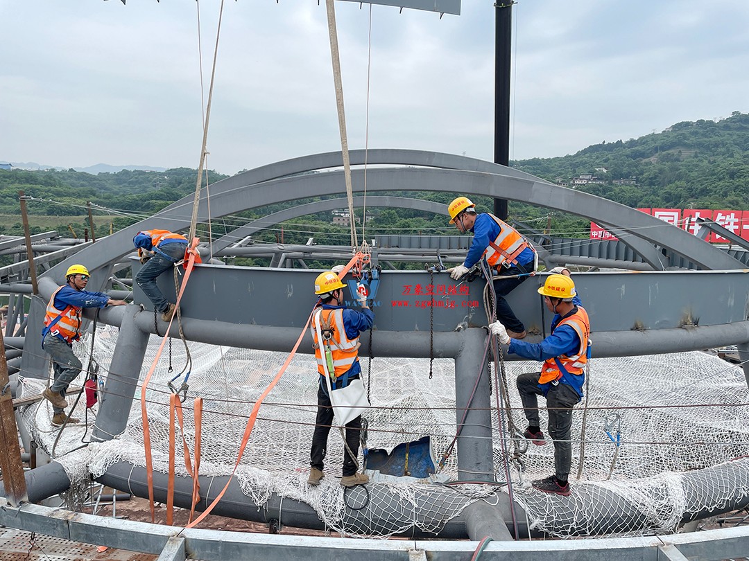 重慶東站站房正在加速建設(shè)，全力繪就項(xiàng)目新篇章