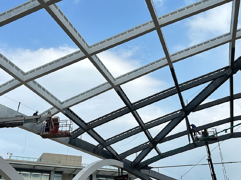 雙曲面空間網(wǎng)殼結(jié)構(gòu)，快來一睹風姿！