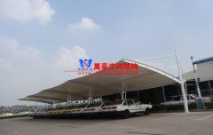 鋼膜結(jié)構(gòu)車棚是什么？有哪些特點？