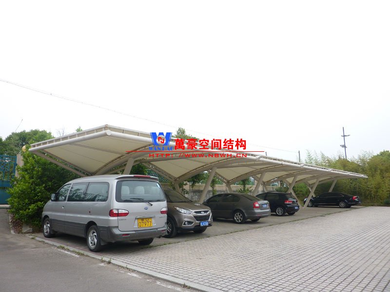 膜結構車棚優勢