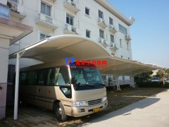 膜結構車棚造型有哪幾種？常見膜結構車棚造型分析展示