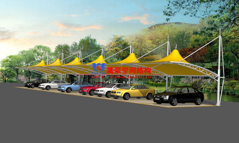 膜結構車棚