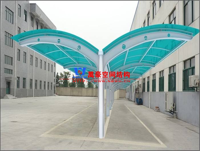 鋼結構pc板雨棚