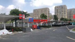 太屺3#地塊商務樓（慈溪市國力土地資源投資開發有限公司）地面膜結構車棚項目竣工