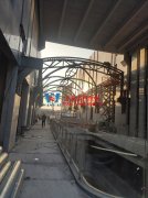 新泰卓越·財富廣場膜結(jié)構(gòu)項目火熱施工中